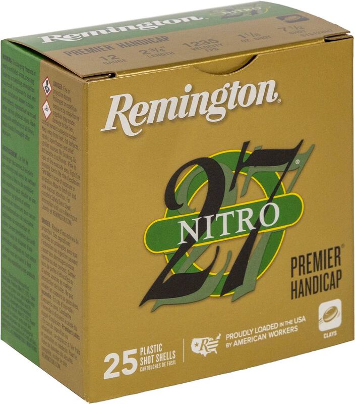 Nitro 27, 12 Gauge, 7.5 Shot, 2-3/4 in, 1 1/8 oz, 1235 fps